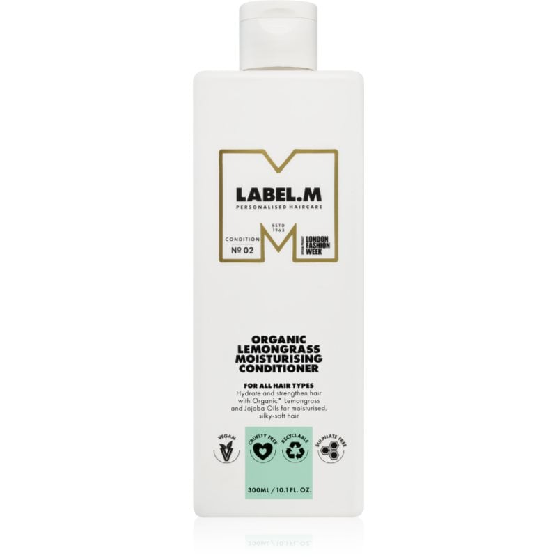 label.m Organic Lemongrass хидратиращ балсам за всички видове коса