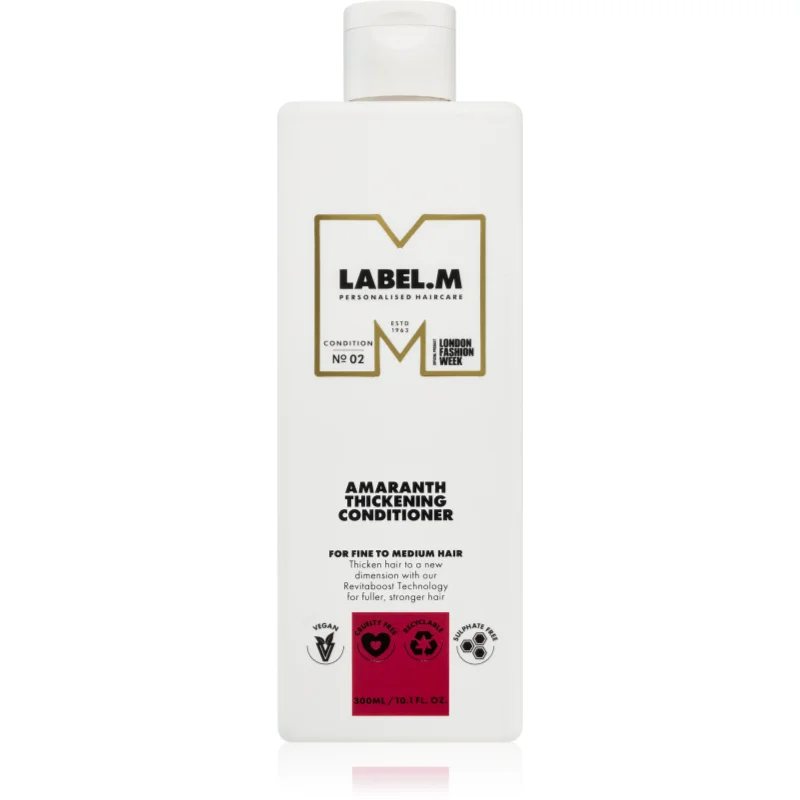 label.m Amaranth балсам за сгъстяване за фина коса - Грижа за коса - Сравни цени от 1 магазин с безплатна доставка