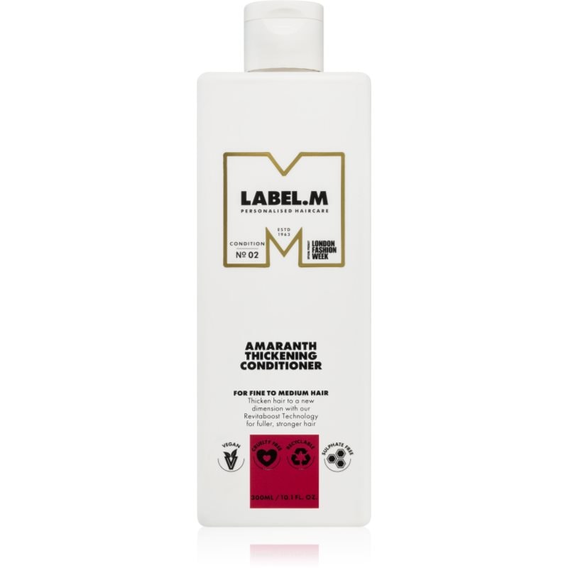 label.m Amaranth балсам за сгъстяване за фина коса - Грижа за коса - Сравни цени от 1 магазин с безплатна доставка