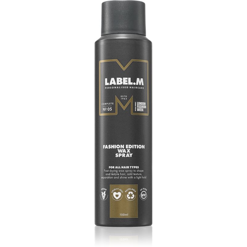 label.m Fashion Edition Wax Spray восък за коса в спрей