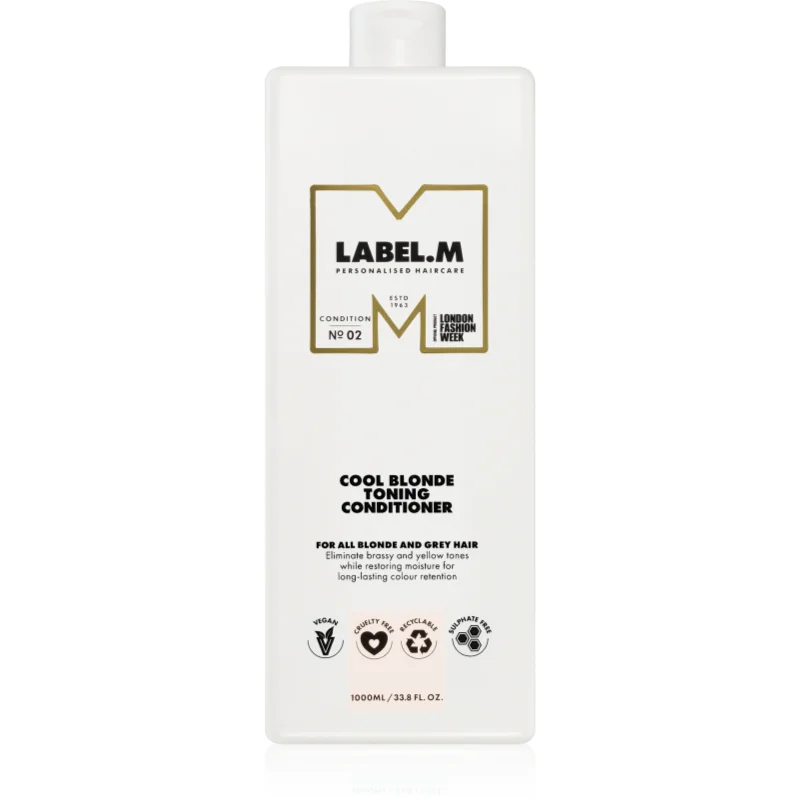 label.m Cool Blonde Conditioner хидратиращ балсам неутрализиращ жълтеникавите оттенъци - Грижа за коса - Сравни цени от 1 магазин с безплатна доставка