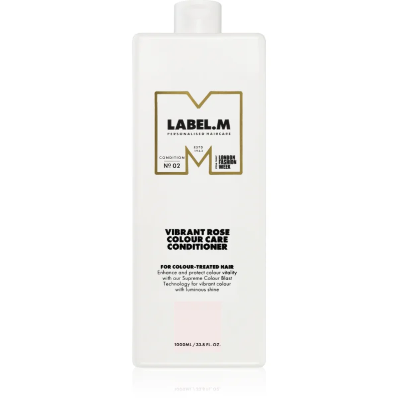 label.m Vibrant Rose Colour Care Conditioner хидратиращ балсам за ядисана коса - Грижа за коса - Сравни цени от 2 магазина с безплатна доставка