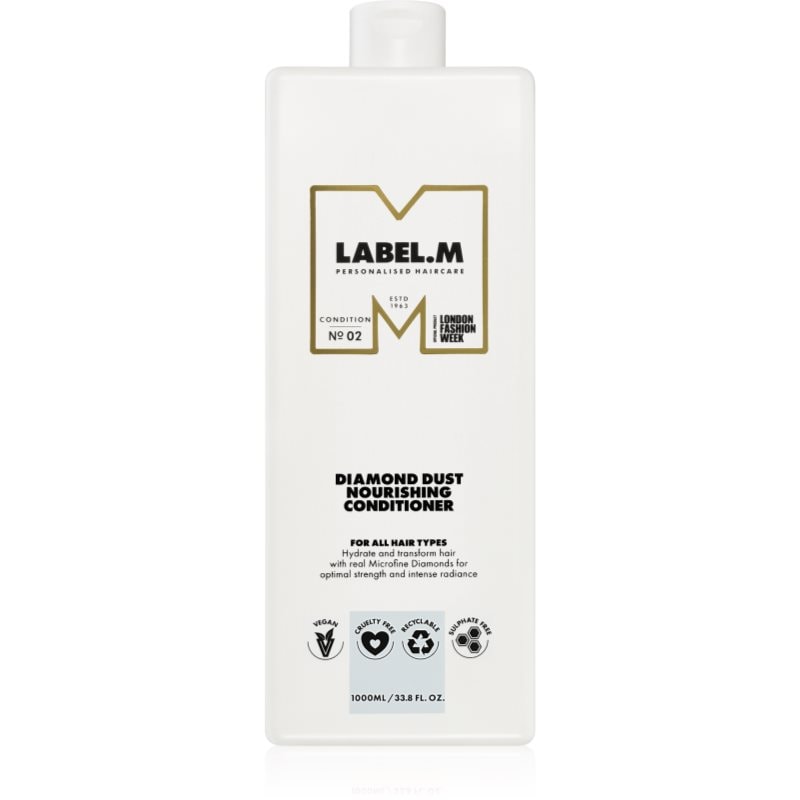 label.m Diamond Dust Nourishing Conditioner подхранващ балсам за суха коса - Грижа за коса - Сравни цени от 1 магазин с безплатна доставка