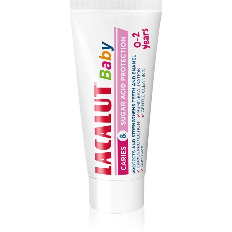 Lacalut Baby Caries and Sugar Acid Protection детска паста за зъби 0-2 Years