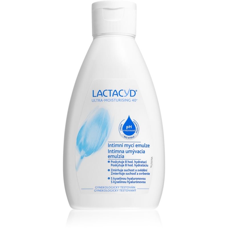 Lactacyd Lactacyd Ultra-Moisturising 40+ интензивно хидратираща измиваща емулсия - Унисекс парфюм 200мл - Сравни цени от 1 магазин с безплатна доставка