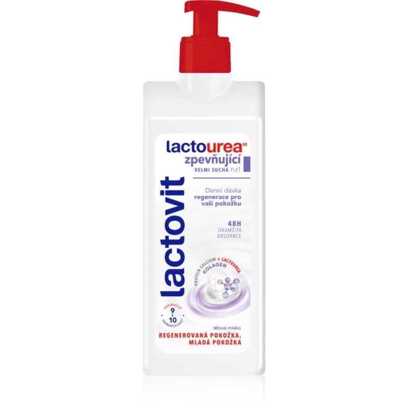 Lactovit LactoUrea Firming стягащ лосион за тяло за суха кожа