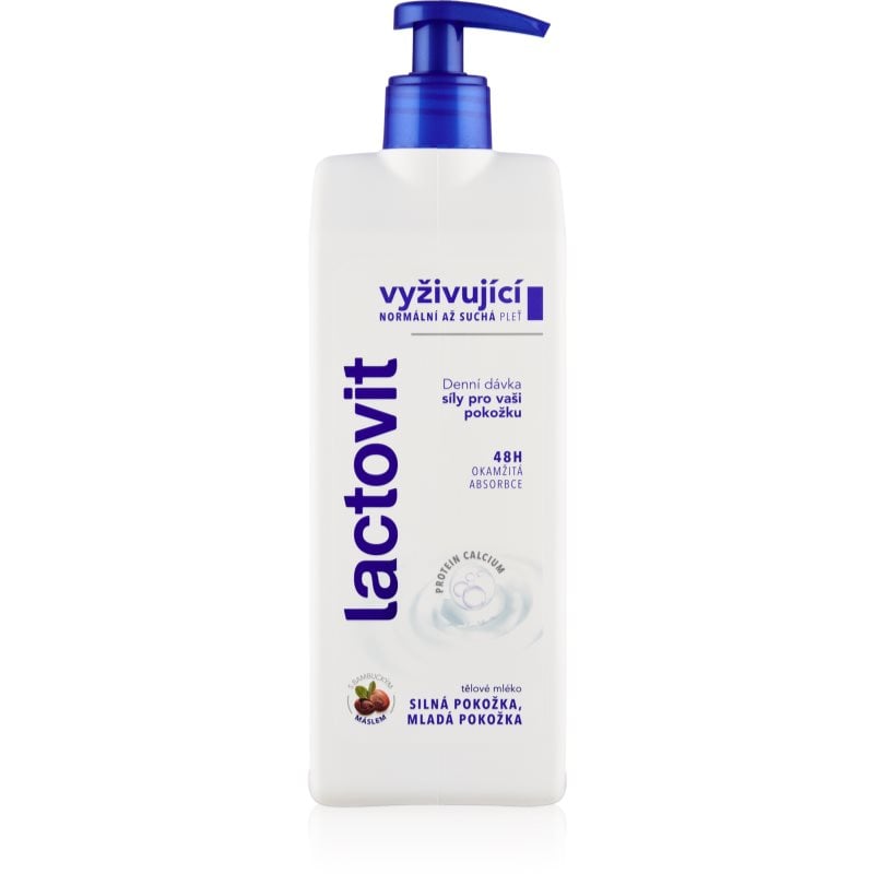 Lactovit Original подхранващ лосион за тяло с дозатор