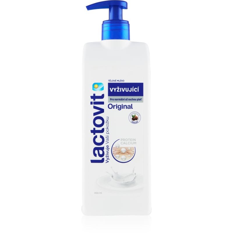Lactovit Original подхранващ лосион за тяло с дозатор