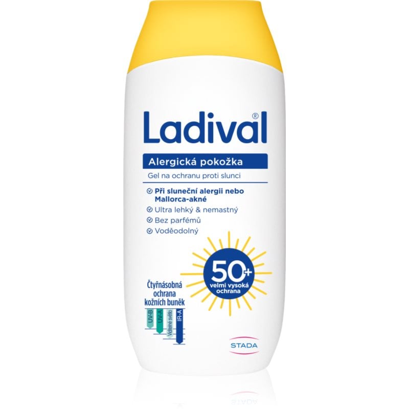 Ladival Allergic Skin защитен крем-гел за слънчеви бани против слънчеви алергии SPF 50+