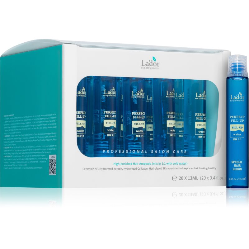 La'dor La'dor Perfect Hair Fill-Up интензивна концентрирана грижа за увредена и крехка коса 20x - Унисекс парфюм 13мл - Сравни цени от 1 магазин с безплатна доставка