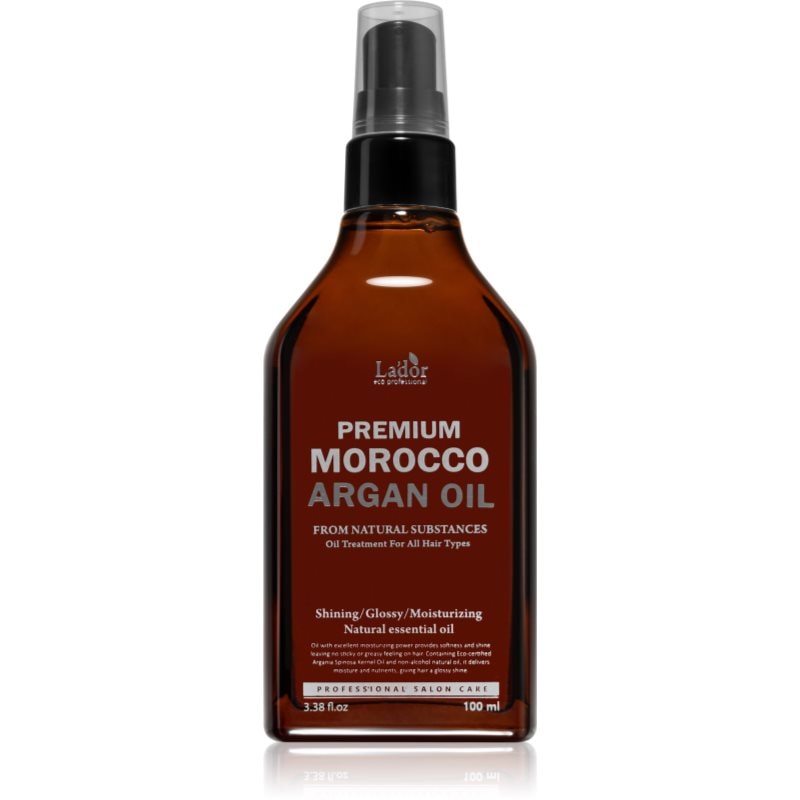 La'dor La'dor Premium Morocco Argan Oil хидратиращо и подхранващо масло за коса - Унисекс парфюм 100мл - Сравни цени от 1 магазин с безплатна доставка