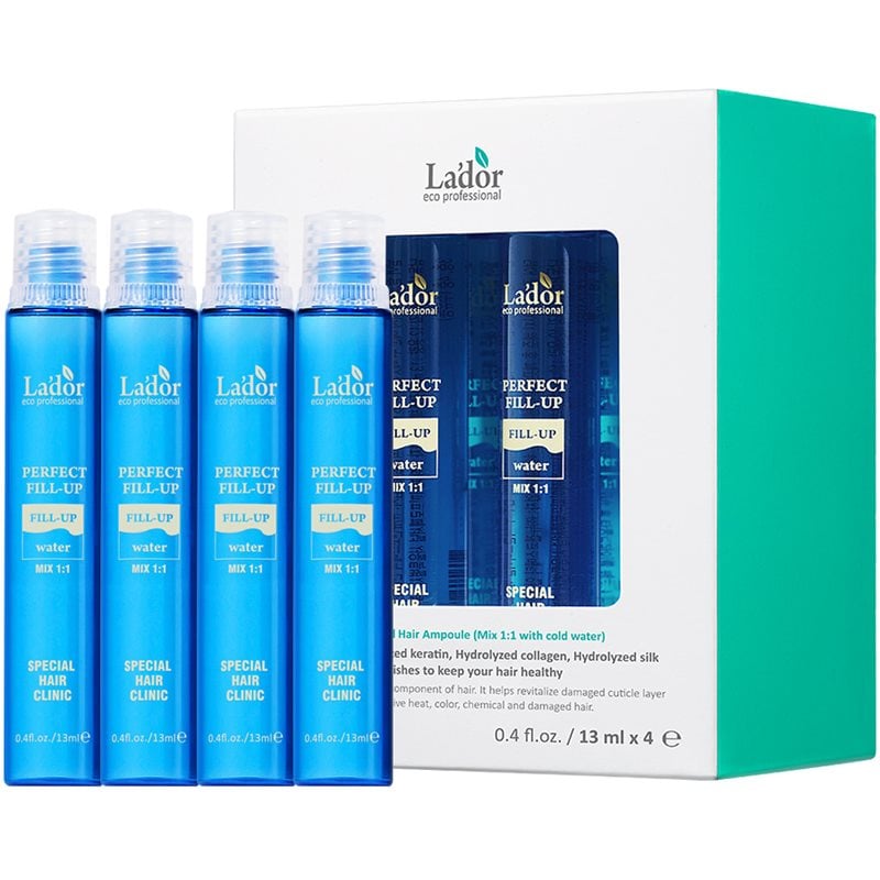 La'dor Perfect Hair Fill-Up интензивна концентрирана грижа за увредена и крехка коса 4x