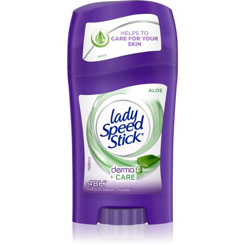 Lady Speed Stick Derma+CARE дезодорант стик с алое вера - Грижа за тяло - Сравни цени от 1 магазин с безплатна доставка