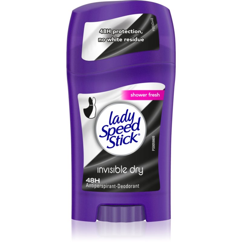 Lady Speed Stick Invisible Dry твърд антиперспирант срещу жълти петна 40 гр. - Грижа за тяло - Сравни цени от 1 магазин с безплатна доставка