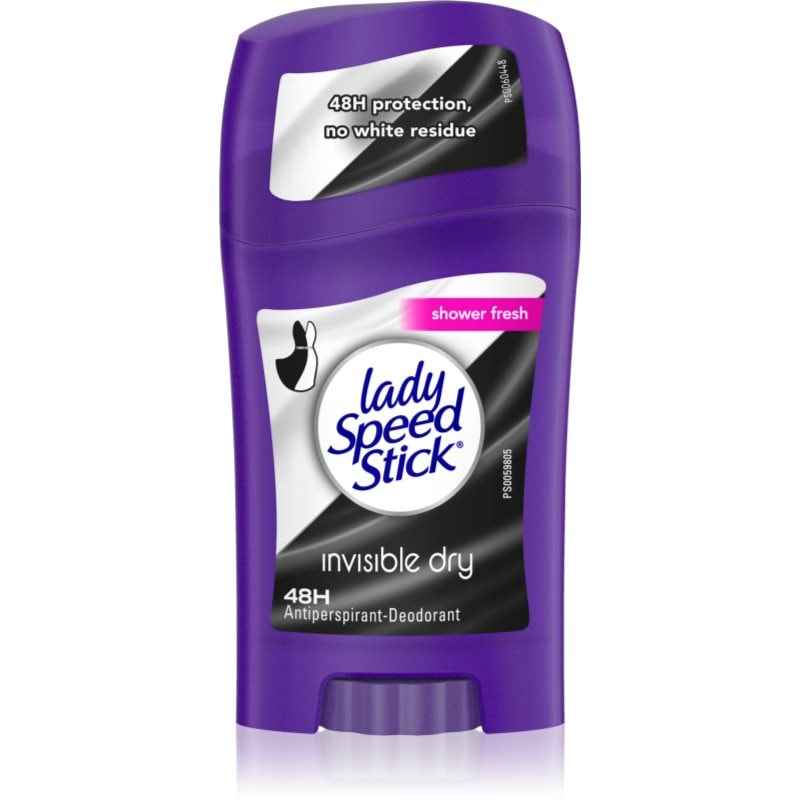 Lady Speed Stick Invisible Dry твърд антиперспирант срещу жълти петна - Грижа за тяло - Сравни цени от 1 магазин с безплатна доставка