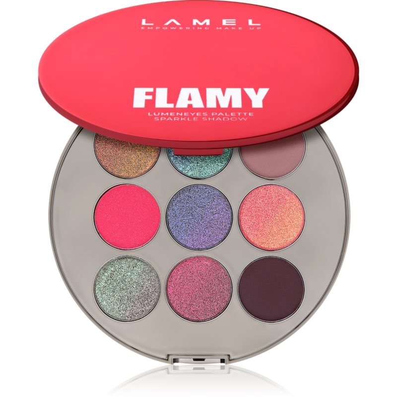 LAMEL Flamy Lumeneyes Palette палитра сенки за очи - Грим - Сравни цени от 1 магазин с безплатна доставка