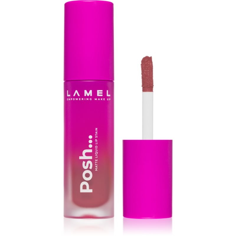 LAMEL LAMEL Posh Matte Liquid Lip Stain дълготрайно матово течно червило - Унисекс парфюм 4мл - Сравни цени от 1 магазин с безплатна доставка