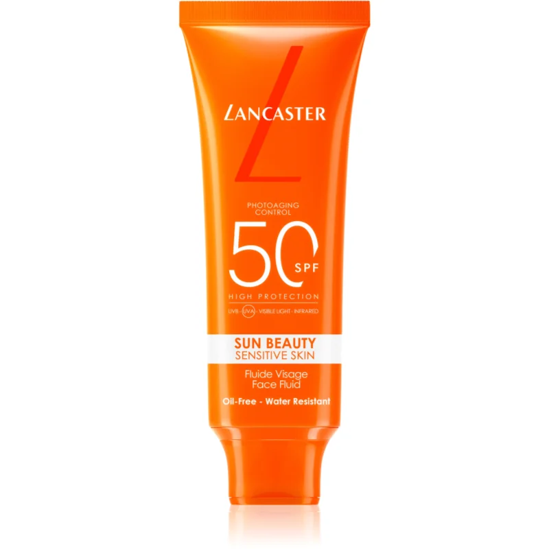 Lancaster Sun Sensitive Oil-Free Milky Fluid слънцезащитен флуид за лице SPF 50