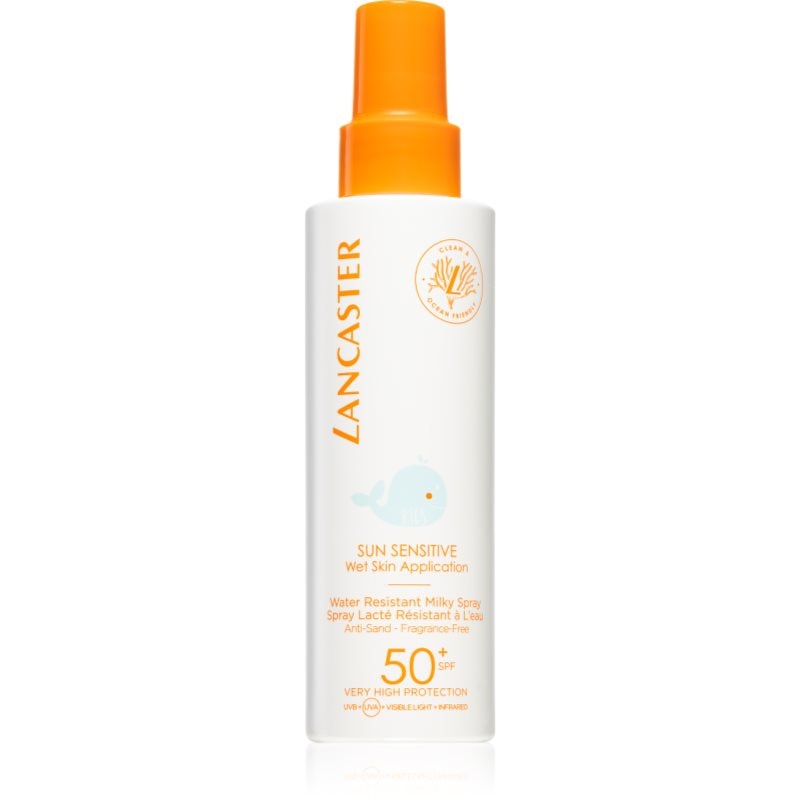 Lancaster Sun Sensitive Kids Milky Spray спрей за тен за деца SPF 50+ - Грижа за тяло - Сравни цени от 1 магазин с безплатна доставка