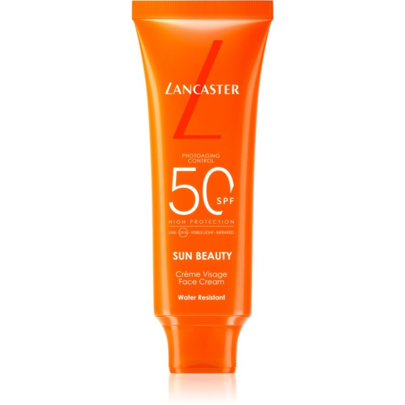 Lancaster Sun Beauty Face Cream слънцезащитен крем за лице SPF 50 - Грижа за лице - Сравни цени от 1 магазин с безплатна доставка