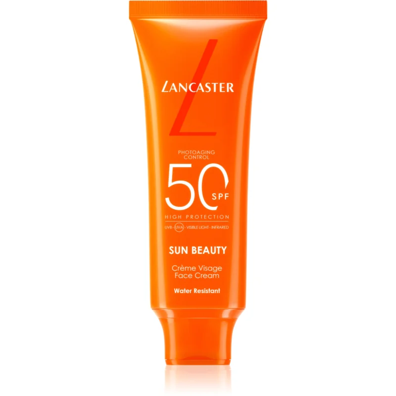 Lancaster Sun Beauty Face Cream слънцезащитен крем за лице SPF 50 - Грижа за лице - Сравни цени от 1 магазин с безплатна доставка