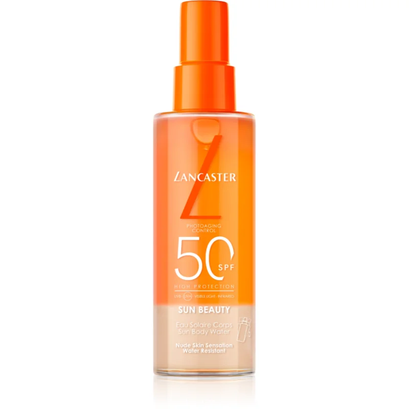 Lancaster Sun Beauty Sun Protective Water слънцезащитен спрей SPF 50 - Грижа за лице - Сравни цени от 1 магазин с безплатна доставка