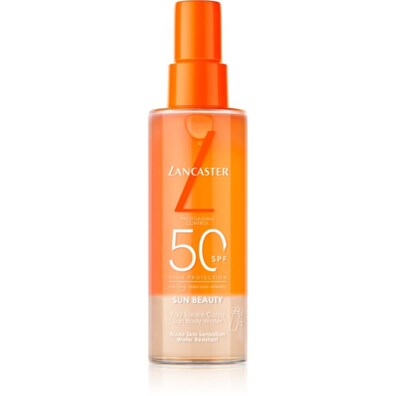 Lancaster Sun Beauty Sun Protective Water слънцезащитен спрей SPF 50 - Грижа за лице - Сравни цени от 1 магазин с безплатна доставка