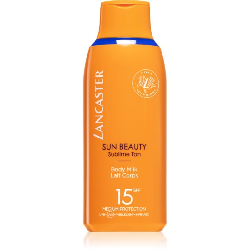 Lancaster Sun Beauty Body Milk мляко за загар SPF 15 - Грижа за тяло - Сравни цени от 1 магазин с безплатна доставка