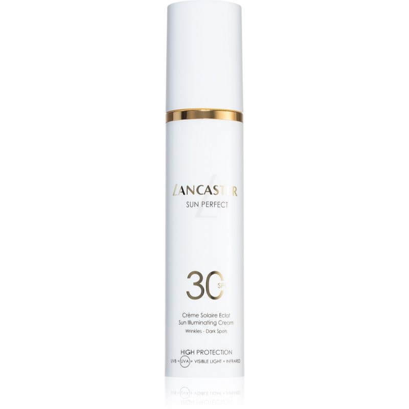 Lancaster Sun Perfect Sun Illuminating Cream SPF 30 озаряващ дневен крем против бръчки и тъмни петна SPF 30 - Грижа за тяло - Сравни цени от 1 магазин с безплатна доставка