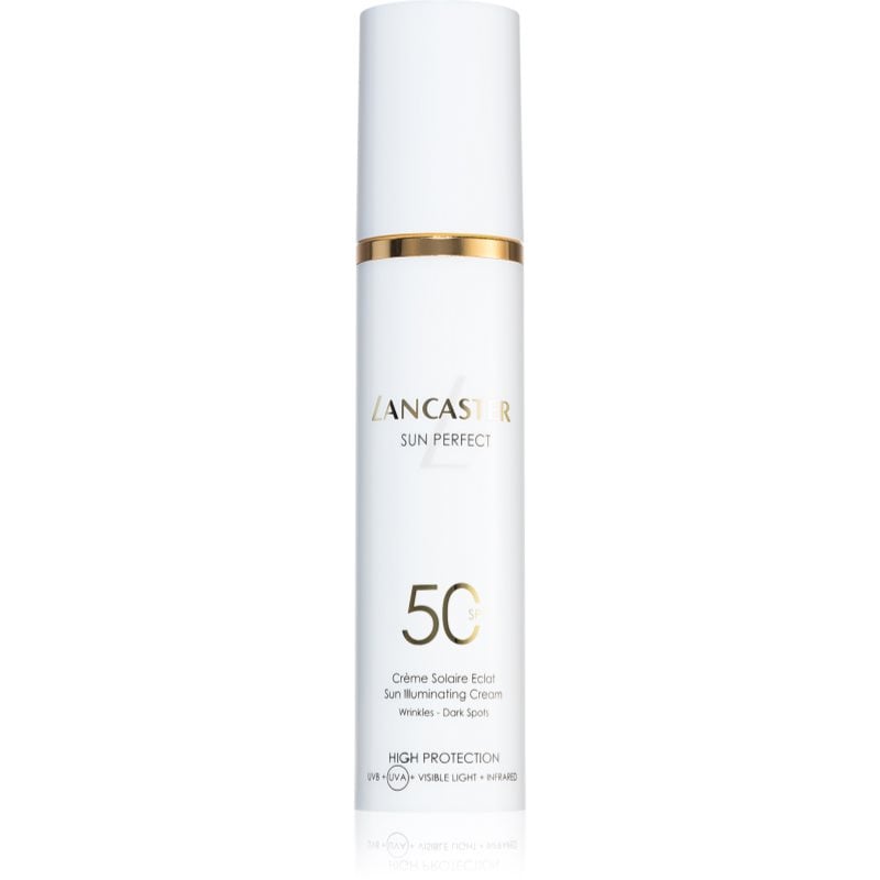 Lancaster Sun Perfect Sun Illuminating Cream SPF 50 озаряващ дневен крем против бръчки и тъмни петна SPF 50