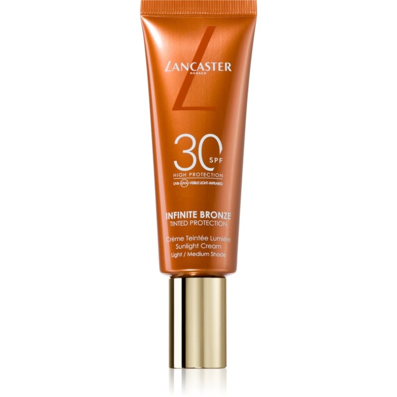 Lancaster Infinite Bronze тониращ крем SPF 30 Light - Грижа за лице - Сравни цени от 1 магазин с безплатна доставка