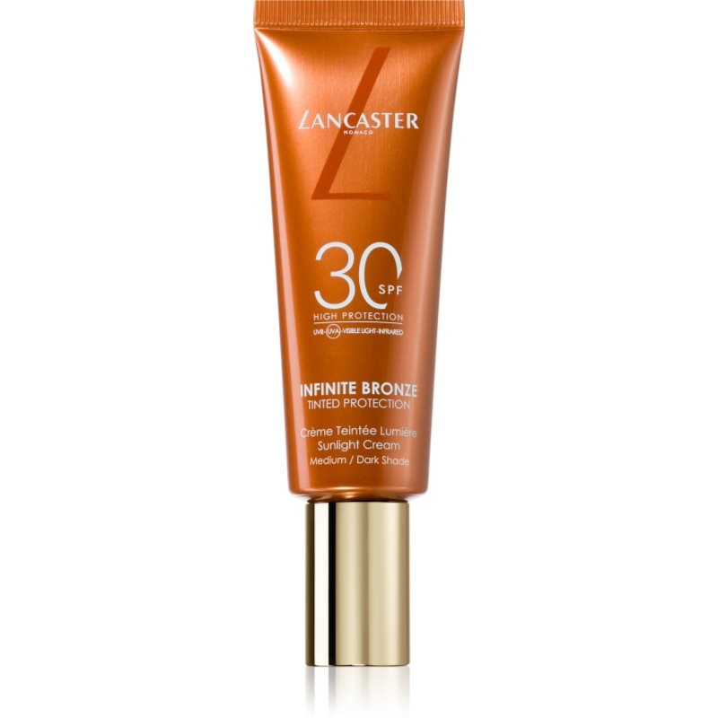Lancaster Infinite Bronze тониращ крем SPF 30 Medium - Грижа за лице - Сравни цени от 1 магазин с безплатна доставка