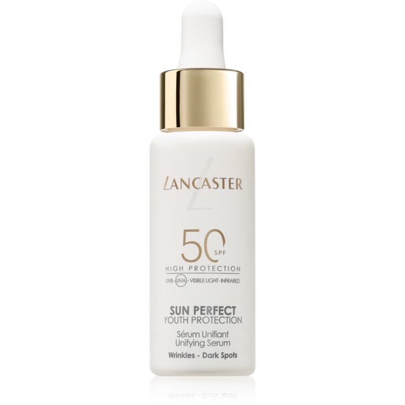 Lancaster Sun Perfect Unifying serum SPF 50 серум да уеднакви цвета на кожата SPF 50 - Грижа за лице - Сравни цени от 1 магазин с безплатна доставка