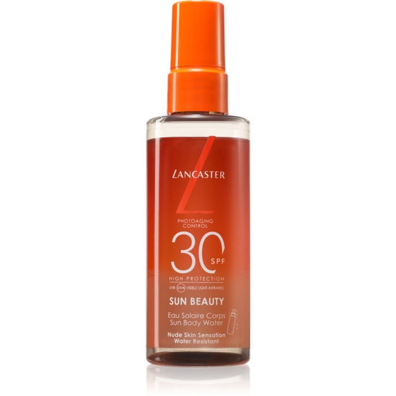 Lancaster Sun Beauty Body Water защитен спрей за тен SPF 30 - Грижа за тяло - Сравни цени от 1 магазин с безплатна доставка