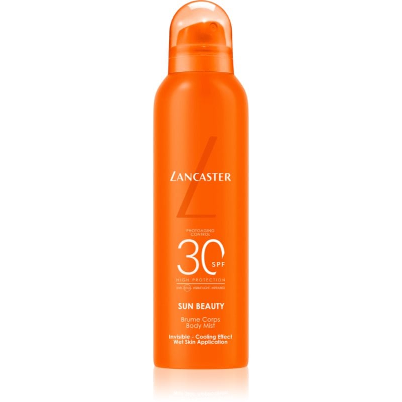 Lancaster Sun Beauty Body Mist слънцезащитна охлаждаща мъгла за тяло SPF 30