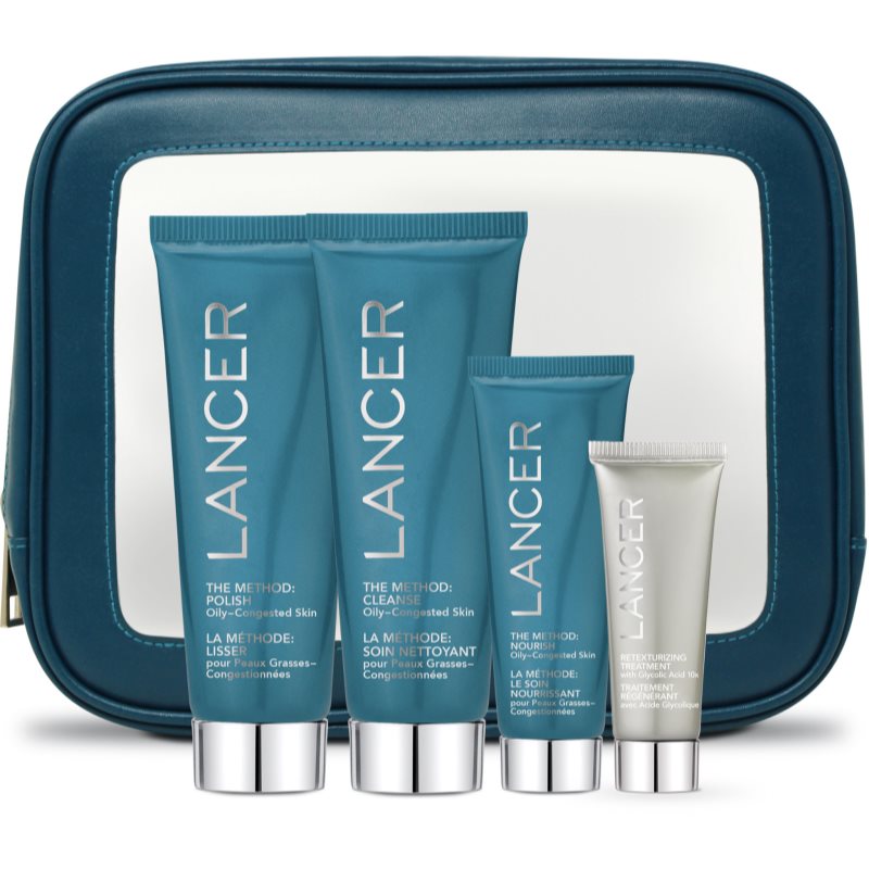 LANCER THE METHOD INTRO KIT Oily-Congested Skin подаръчен комплект за мазна кожа - Комплект - Сравни цени от 1 магазин с безплатна доставка