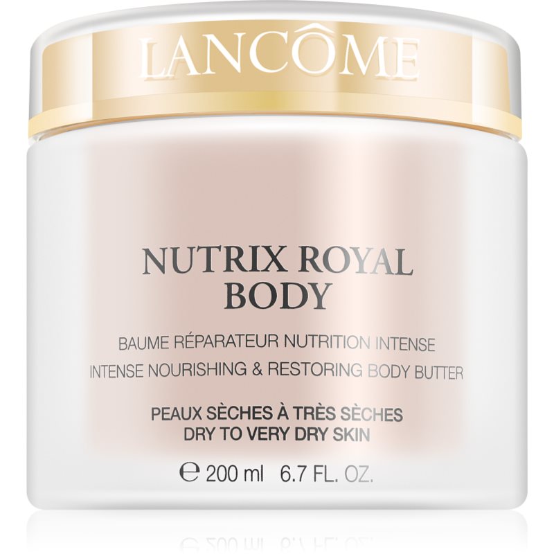 Lancome Lancôme Nutrix Royal Body интензивен подхранващ и възстановяващ крем за суха или много суха кожа - Унисекс парфюм 200мл - Сравни цени от 1 магазин с безплатна доставка
