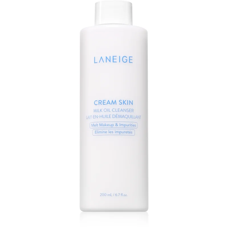 LANEIGE Cream Skin почистващо и отстраняващо грим мляко с олио - Грижа за лице - Сравни цени от 1 магазин с безплатна доставка