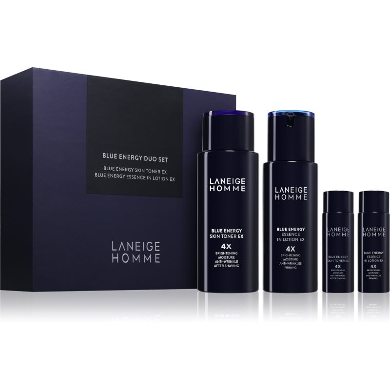 LANEIGE Homme Blue Energy Duo Set подаръчен комплект за мъже - Комплект - Сравни цени от 1 магазин с безплатна доставка