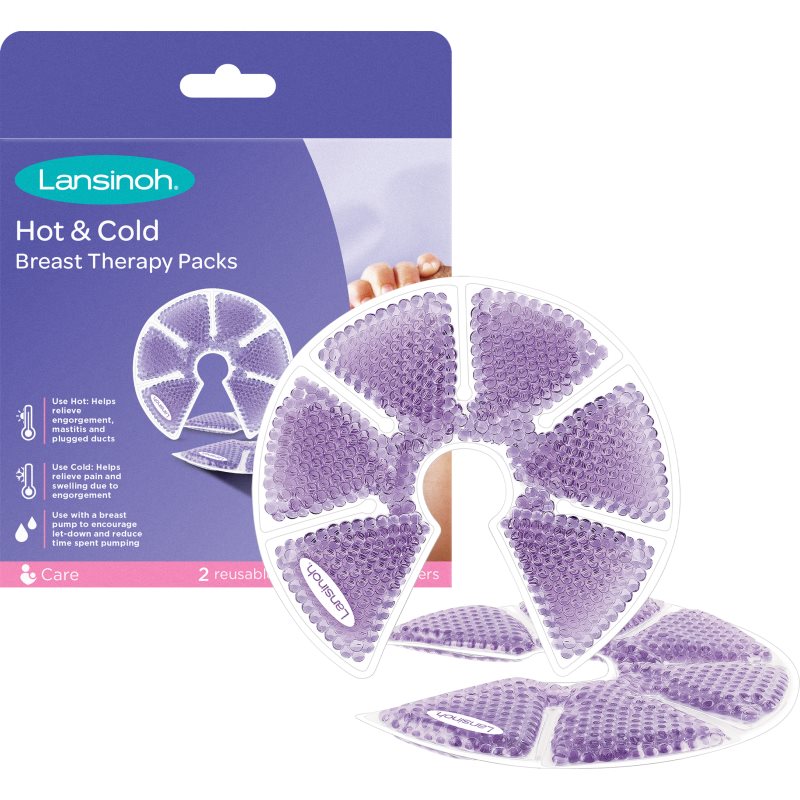 Lansinoh Lansinoh Hot & Cold Breast Therapy Packs гел-стелки за гърди - Унисекс парфюм - Сравни цени от 1 магазин с безплатна доставка