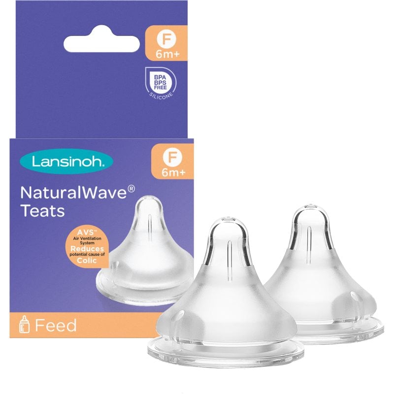 Lansinoh NaturalWave биберон за шише Fast