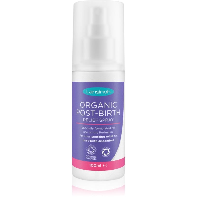 Lansinoh Organic Post-Birth успокояващ спрей за мама