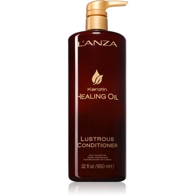 L'anza Keratin Healing Oil Lustrous Conditioner балсам с кератин за ежедневна употреба - Грижа за коса - Сравни цени от 1 магазин с безплатна доставка