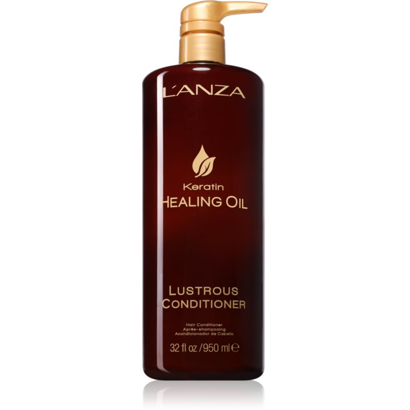 L'anza Keratin Healing Oil Lustrous Conditioner балсам с кератин за ежедневна употреба - Грижа за коса - Сравни цени от 1 магазин с безплатна доставка