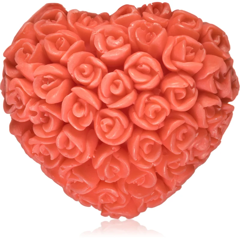LaQ Happy Soaps Red Heart With Roses твърд сапун - Грижа за тяло - Сравни цени от 1 магазин с безплатна доставка