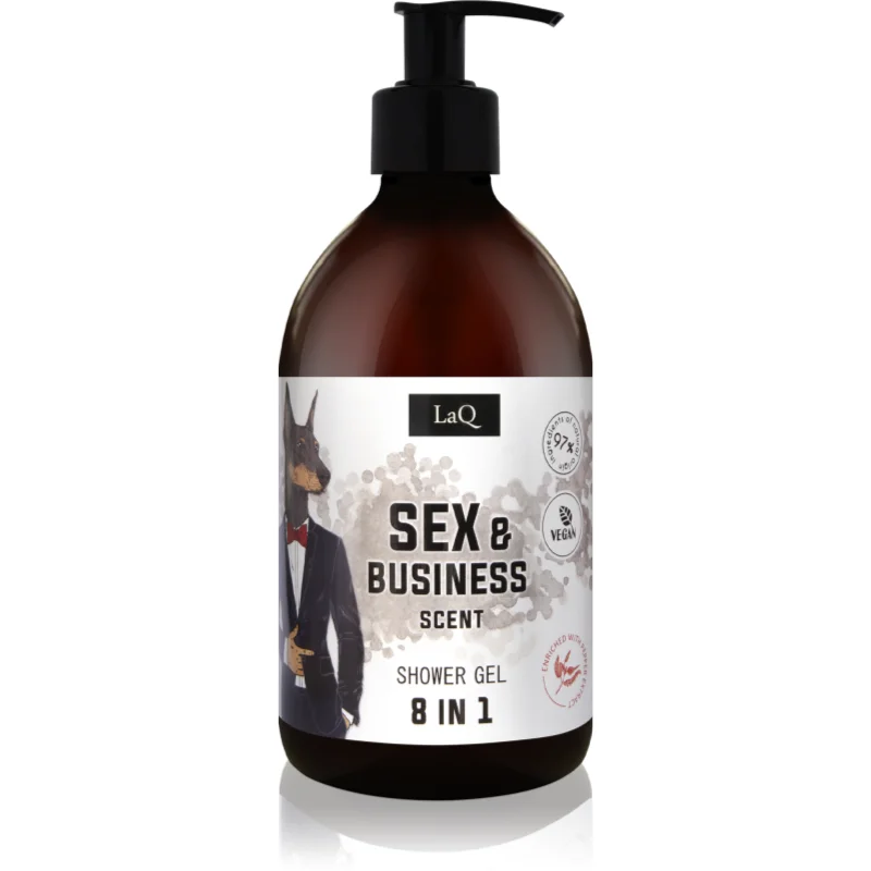 LaQ Doberman свеж душ гел 8 в 1