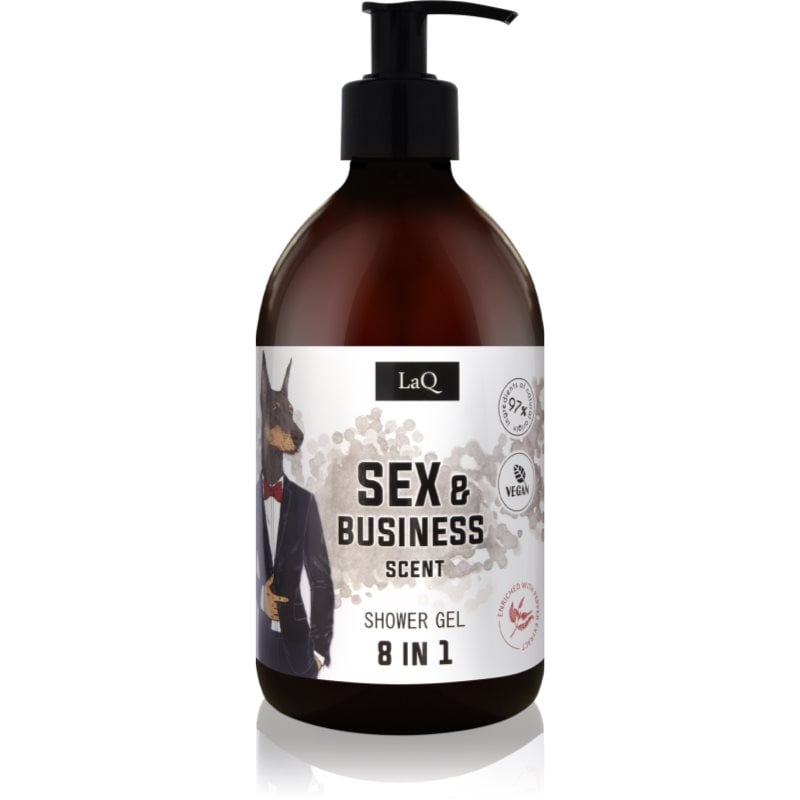 LaQ Doberman свеж душ гел 8 в 1