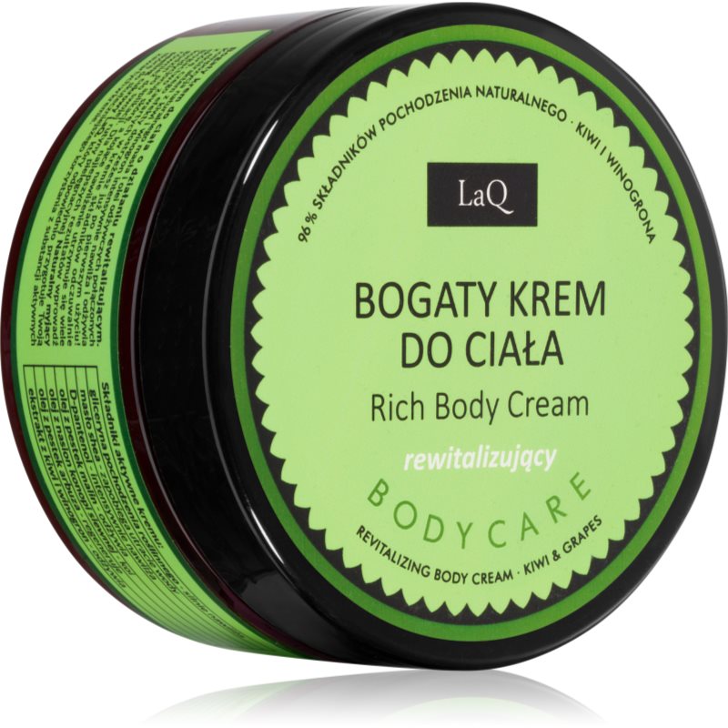 LaQ Bunny Kiwi & Grapes крем за тяло с ревитализиращ ефект - Грижа за тяло - Сравни цени от 1 магазин с безплатна доставка