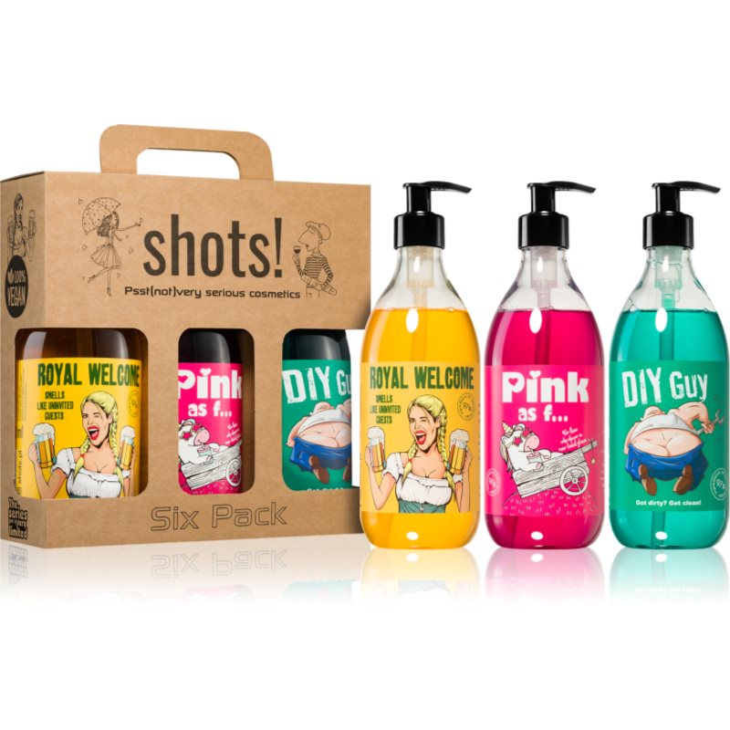 LaQ Shots! Six Pack подаръчен комплект - Комплект - Сравни цени от 1 магазин с безплатна доставка