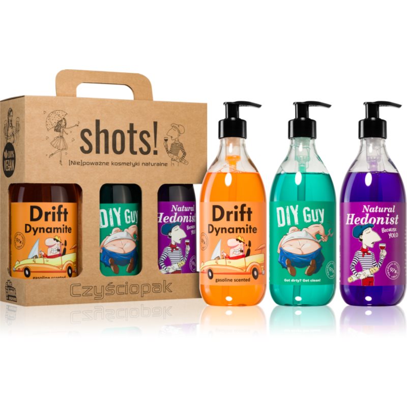 LaQ Shots! Drift Dynamite & DIY Guy & Natural Hedonist коледен подаръчен комплект - Комплект - Сравни цени от 1 магазин с безплатна доставка